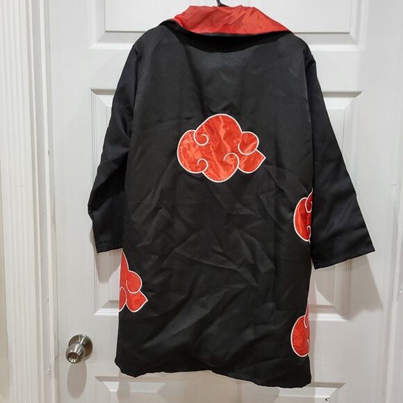 Kids Black and Red Cloud Costume - Picture 2 of 6